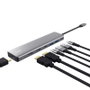 Trust Dalyx Adaptador multipuerto 7 en 1 USB-C Gris